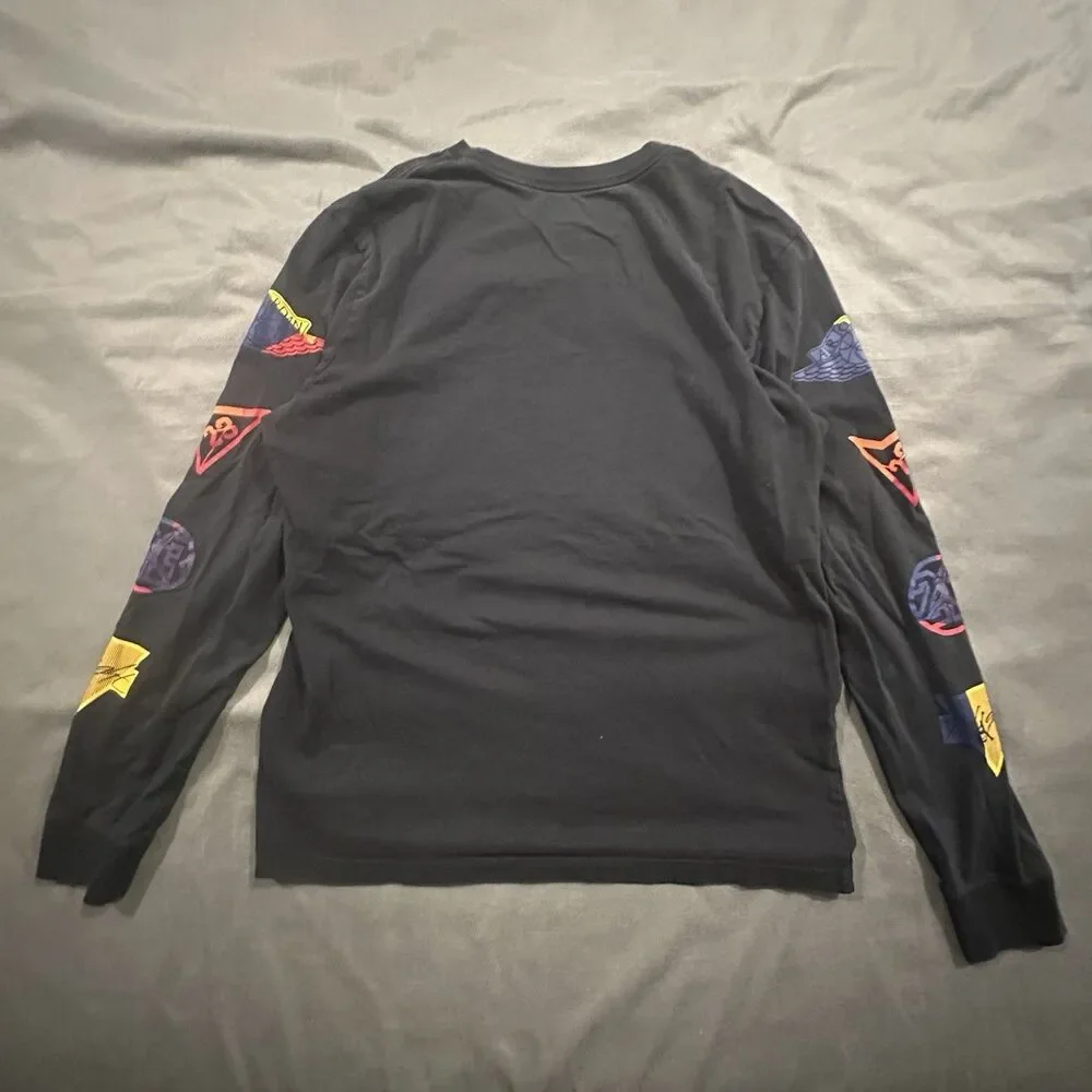 Air Jordan DNA Long Sleeve T-Shirt Mens M Black Jumpman Logo AT8938-010